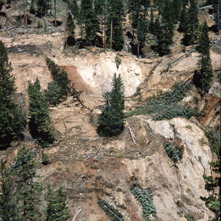 West Eagle landslide